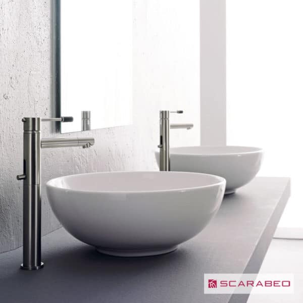 Νιπτηρας Sfera 39,5φ Scarabeo White - Image 1