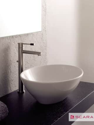 Νιπτηρας Ovo 41x33,5 Scarabeo White