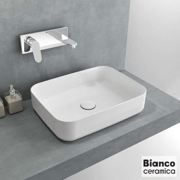 Νιπτηρας 50x36 Bianco Ceramica White - Image 1