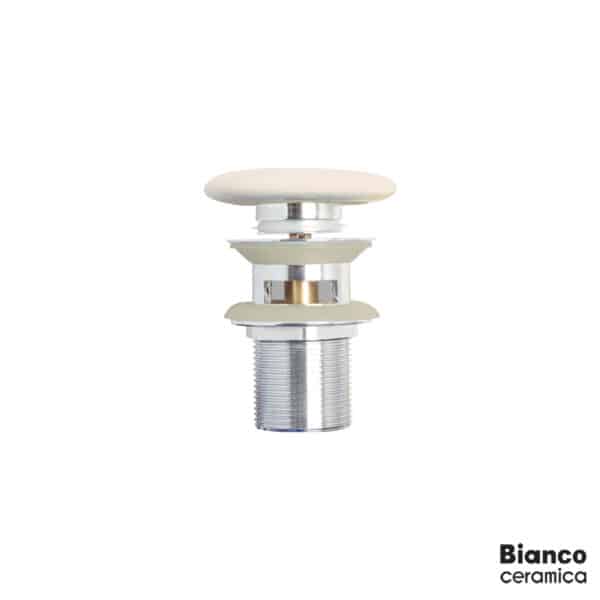 Βαλβιδα Νιπτηρος Clic-Clac Bianco Ceramica Ivory - Image 1
