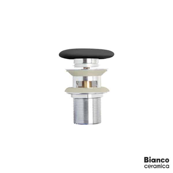 Βαλβιδα Νιπτηρος Clic-Clac Bianco Ceramica Anthracite Matt - Image 1