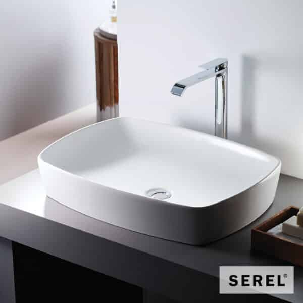 Νιπτηρας 60x44 Serel White - Image 1