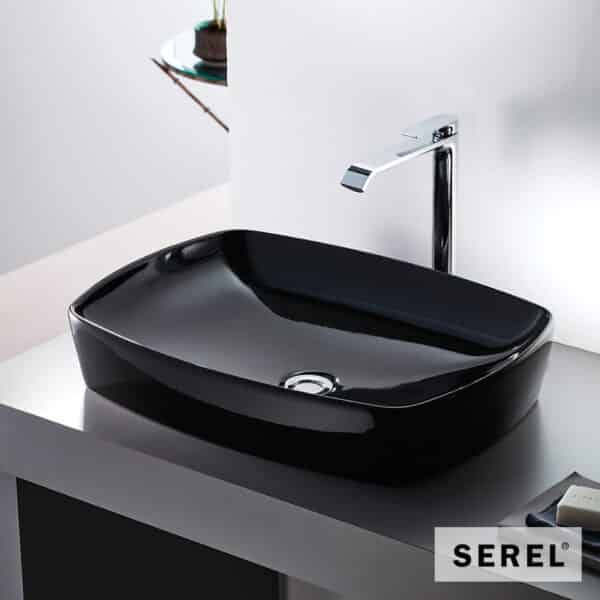 ΝΙΠΤΗΡΑΣ 60x44 SEREL BLACK - Image 1