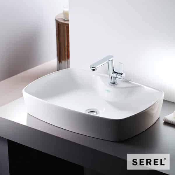 Νιπτηρας 60x44 Serel White - Image 1