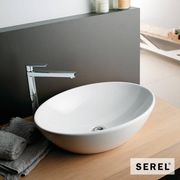 Νιπτηρας 55x41 Serel White - Image 1