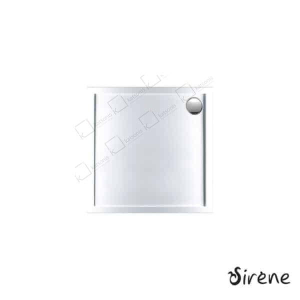 Extra-Flat Ακρυλικη 80x80 White - Image 1