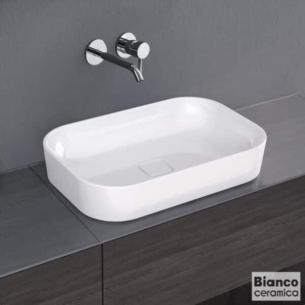 Νιπτηρας Centro 60x40 Bianco Ceramica White - Image 1