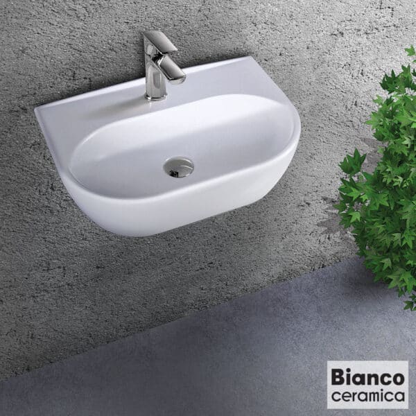 Νιπτηρας Studio 45x32 Bianco Ceramica White - Image 1