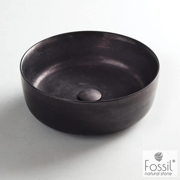 ΝΙΠΤΗΡΑΣ ΜΑΡΜΑΡΙΝΟΣ JETTI Φ39 H.14 FOSSIL BLACK - Image 1