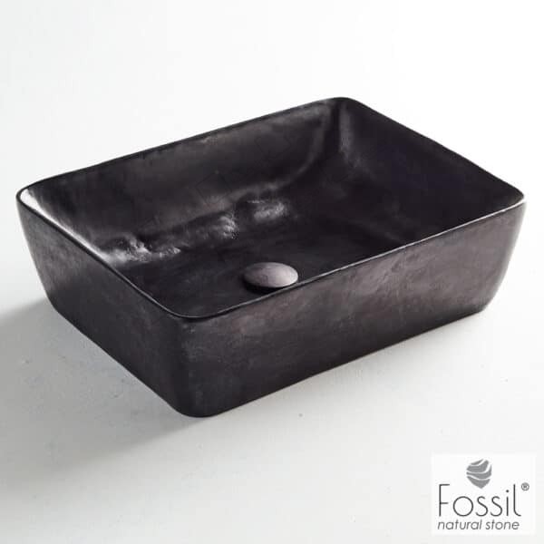 ΝΙΠΤΗΡΑΣ ΜΑΡΜΑΡΙΝΟΣ JADE 50x38 H.14 FOSSIL BLACK - Image 1