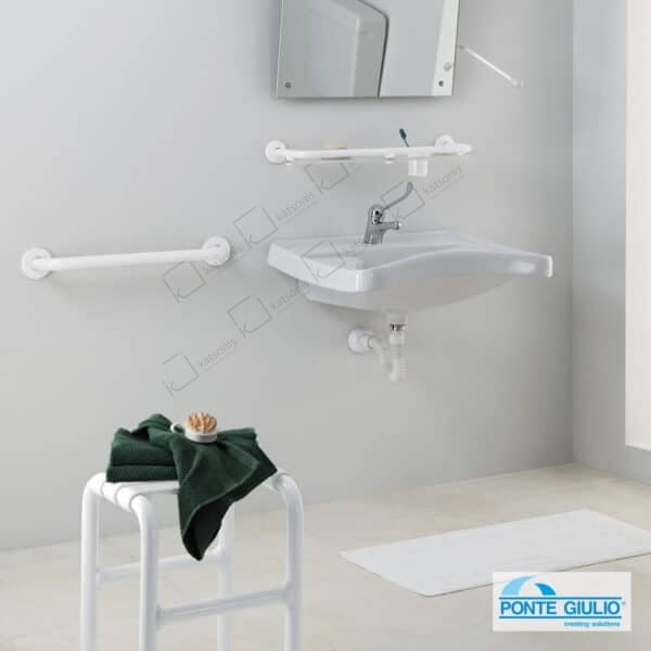 Λαβη Τοιχου 53 Paint Amea White - Image 1
