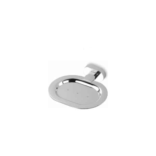 Σαπουνοθήκη χρωμέ NEW OVAL 75059A KARAG - Image 1