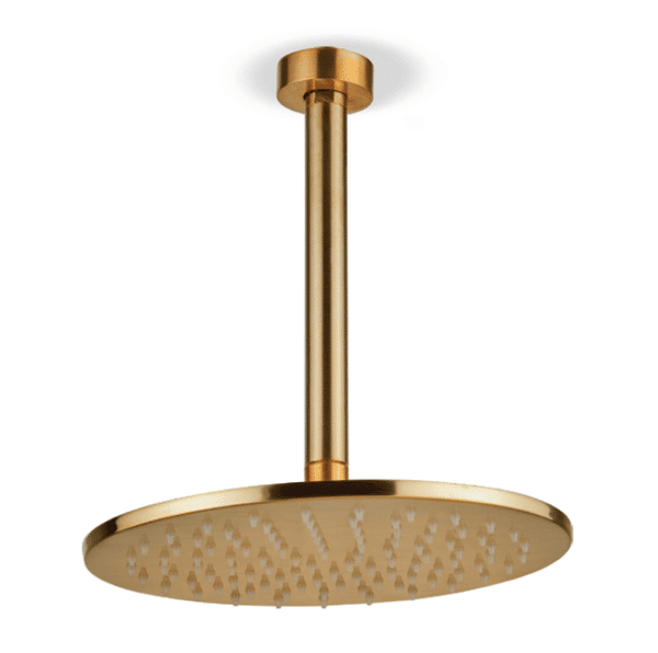 Κεφαλή Ντους BRASS Φ25εκ. με μπράτσο οροφής - Image 1
