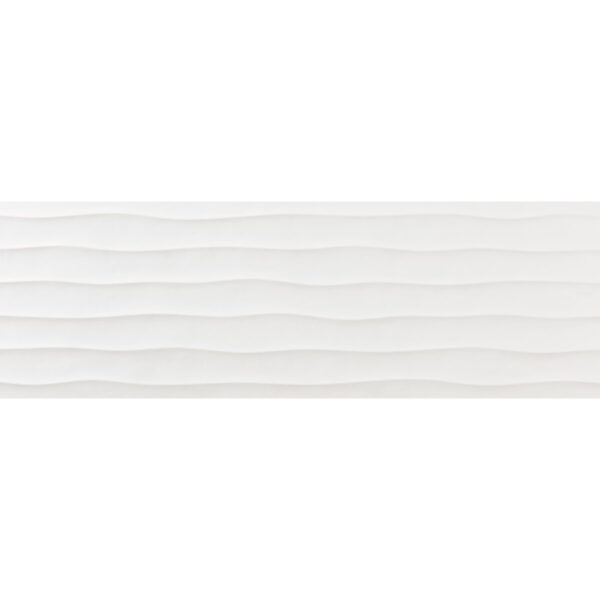 Πλακάκι AQUARELLA White Rlv KARAG 30x90cm - Image 1