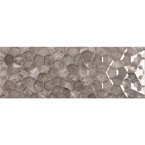 Πλακάκι ARIANA Graphite Rlv KARAG 25x70cm - Image 1
