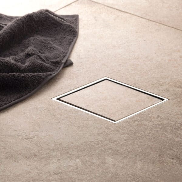 Σιφόνι δαπέδου Confluo CERAMIC Vertical KARAG 15x15cm - Image 1