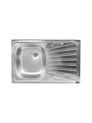 Νεροχύτης κουζίνας λείος DR50/80AP.H FERRO 80x50cm