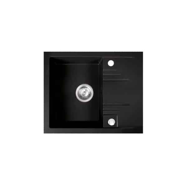 Νεροχύτης κουζίνας γραφίτη DRGM48/58BA FERRO 58x48cm - Image 1