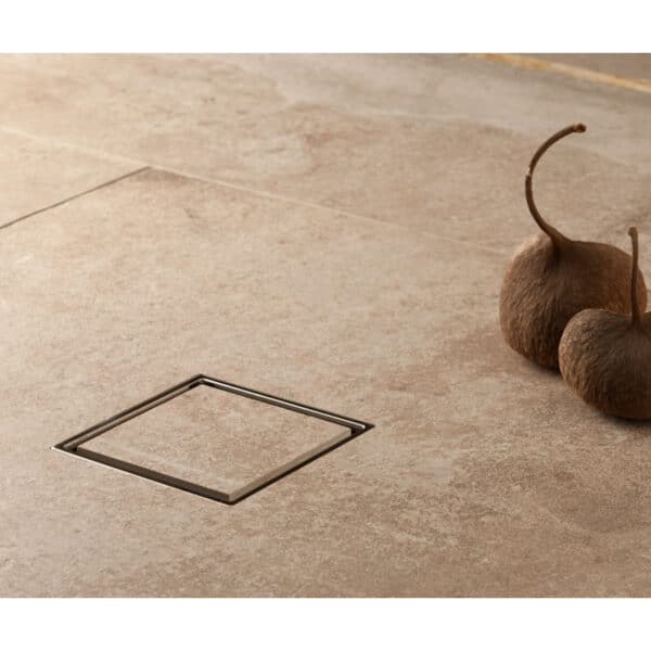 Σιφόνι δαπέδου Confluo DRY 4 Ceramic KARAG 10x10cm - Image 1