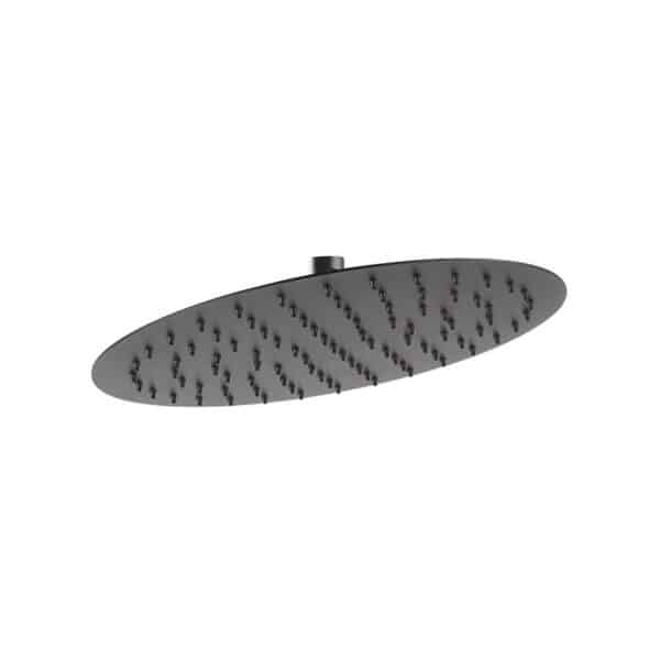 Κεφαλή ντους SLIM Black DSN07BL FERRO Ø30cm - Image 1