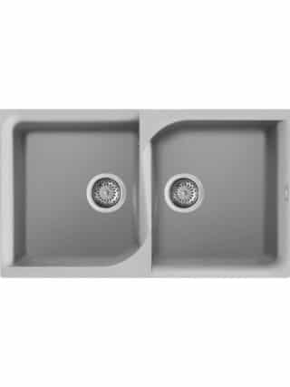 Νεροχύτης κουζίνας EGO 450 Aluminium 79 ELLECI 86x50cm