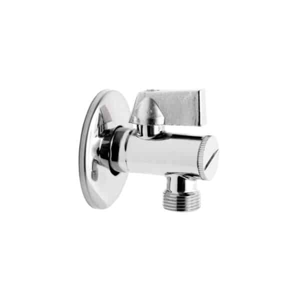 Γωνιακός διακόπτης ροής EZ1212KF FERRO 1/2x1/2" - Image 1