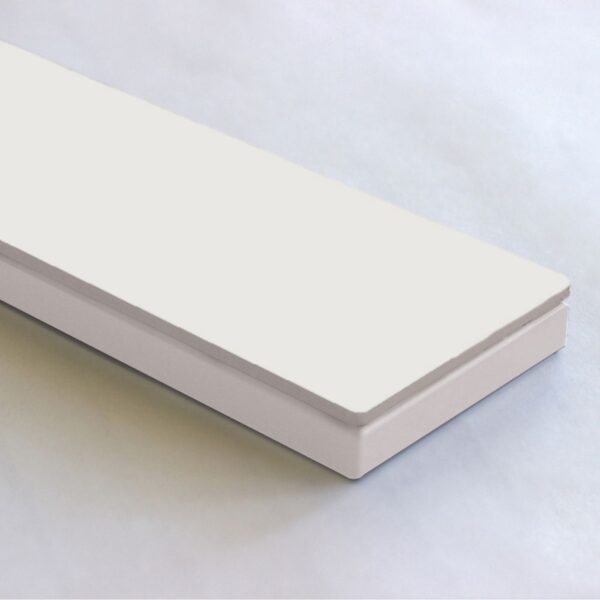 Σχάρα για Confluo BOARD από λευκό γυαλί FRAMELESS Grid KARAG 85cm - Image 1
