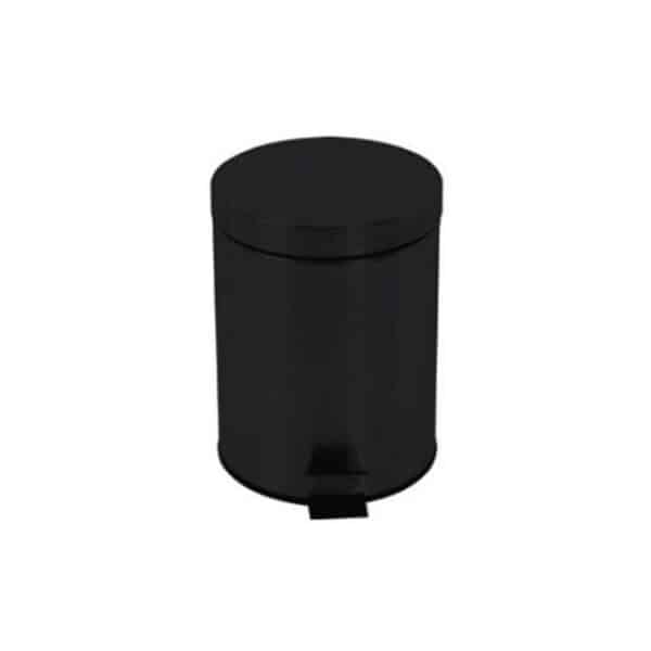 Χαρτοδοχείο απορριμμάτων μαύρο NEW OVAL J856-B KARAG 5L - Image 1