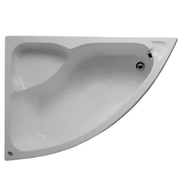Μπανιέρα γωνιακή Νο1L KONCHILI KARAG 125x90cm - Image 1