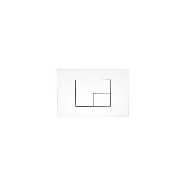 Πλακέτα ενεργοποίησης καζανακίου λευκή TILE P45-0130 KARAG - Image 1