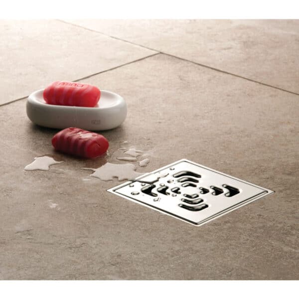 Σιφόνι δαπέδου Confluo SQUARE 4 KARAG 15x15cm - Image 1