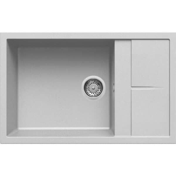 Νεροχύτης κουζίνας UNICO 310 Aluminium 79 ELLECI 78x50cm - Image 1