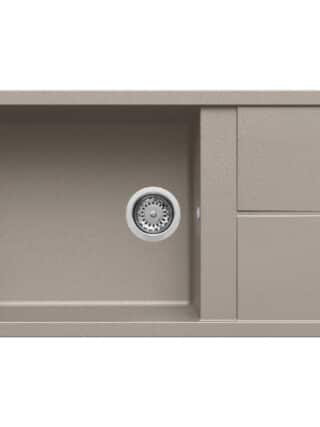 Νεροχύτης κουζίνας UNICO 410 Tortora 43 ELLECI 86x50cm