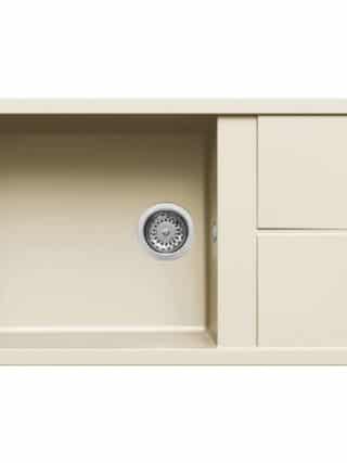 Νεροχύτης κουζίνας UNICO 410 Bianco Antico 62 ELLECI 86x50cm