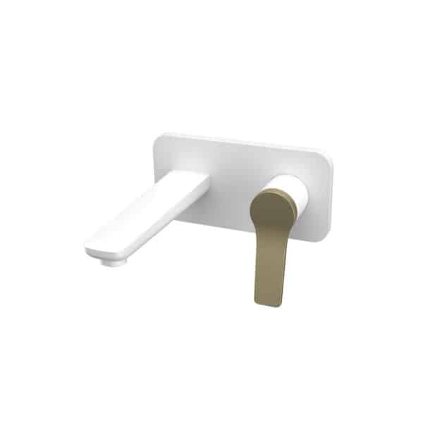 Μπαταρία νιπτήρος εντοιχισμού ANDARE Bianco Bronze WNW148073PH-B KARAG - Image 1