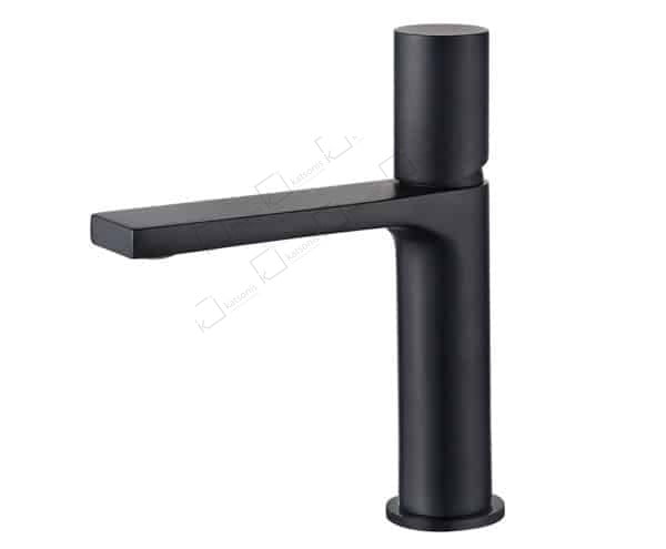Μπαταρία Μπάνιου AQG Μαύρη Ματ (01TUB100NG)