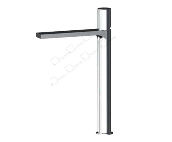 Μπαταρία Μπάνιου AQG TUBE Χρωμίου (01TUB130CR) - Image 1