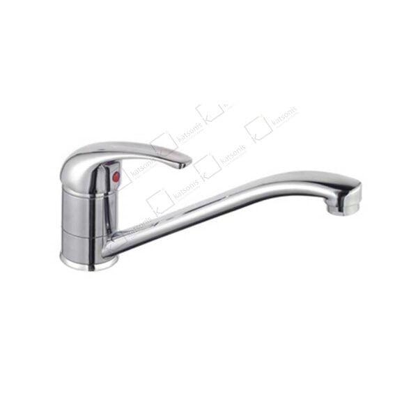 Μπαταρία Κουζίνας AQG GALA R Χρωμέ (05GAL520CR) - Image 1