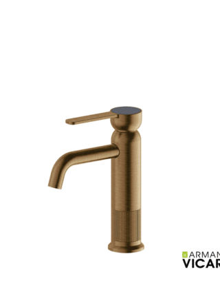 Μπαταρία νιπτήρα ήρα με βαλβίδα clic-clac lumiere vicario antique brass