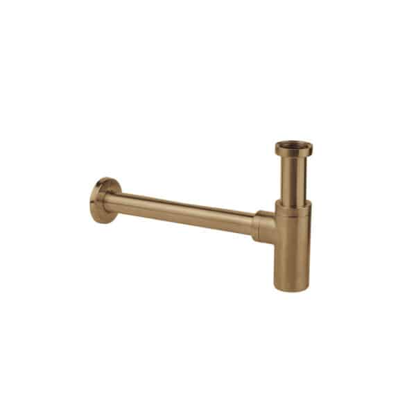 Σιφώνι νιπτήρα ήρα minimal antique brass - Image 1