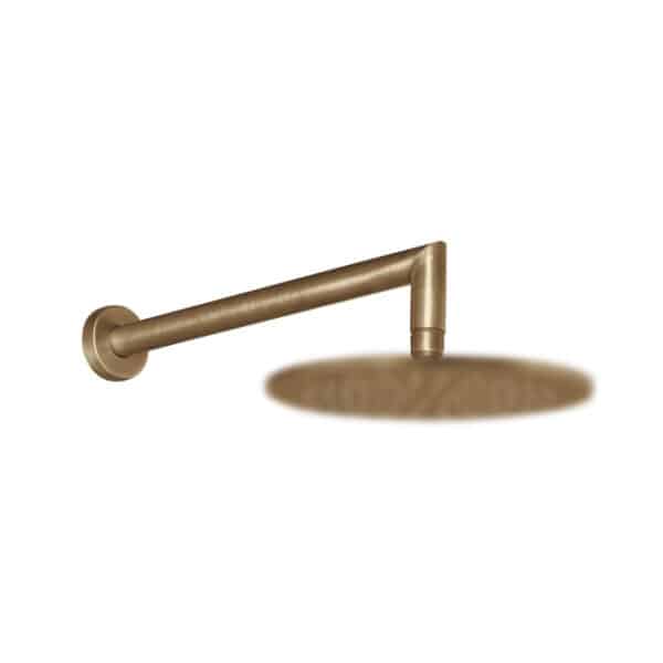 Βραχίονας τοίχου στρογγ35 εκ Antique brass - Image 1