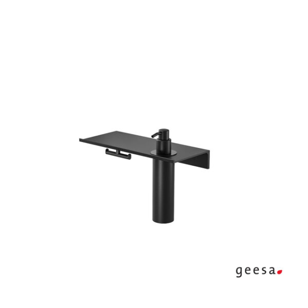 Εταζέρα 28cm με διανομεα leev geesa black matt - Image 1
