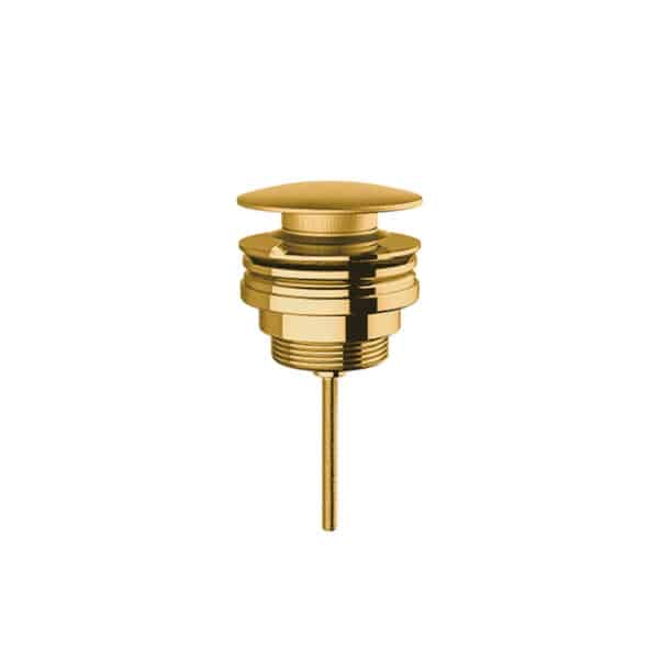 Βαλβίδα νιπτήρα  Clic-clac eurorama brushed gold - Image 1