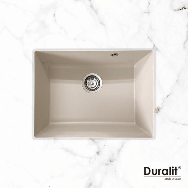 Νεροχυτης συνθετικος υποκ/νος 60x50 duralit beige - Image 1