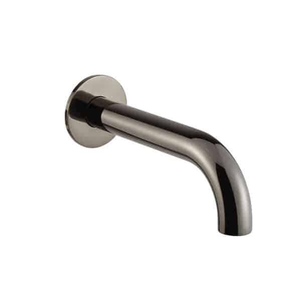 Στομιο επιτοιχο 20cm vicario black chrome - Image 1
