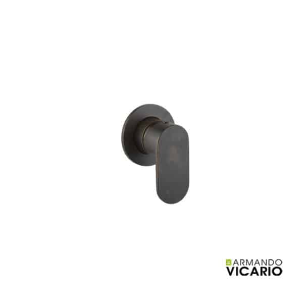 Μίκτης εντοιχιζόμενος 1 εξοδου slim vicario rusty black - Image 1