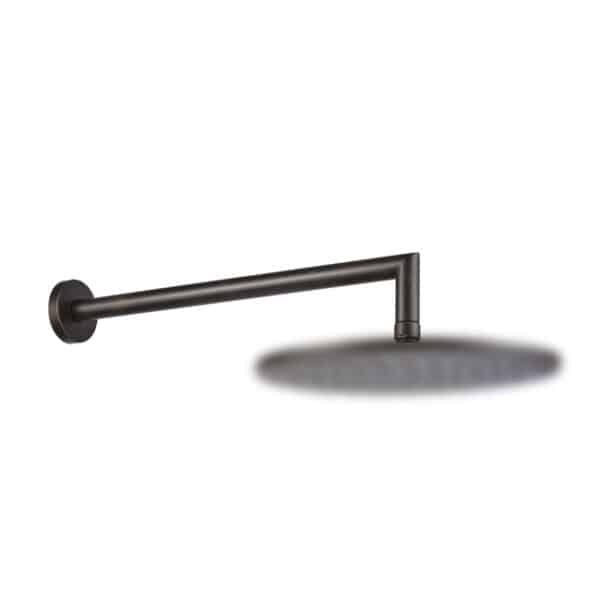 Βραχίονας τοίχου στρογγυλος 35cm vicario rusty black - Image 1