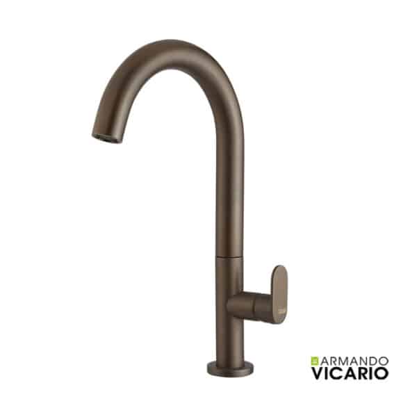 Μπαταρία νιπτήρα ήρος slim vicario tuscany brass - Image 1