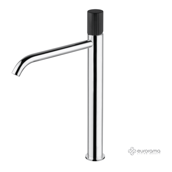 Μπαταρία νιπτήρα ήρος υψηλή με βαλβίδα clic-clac oso eurorama chrome - Image 1