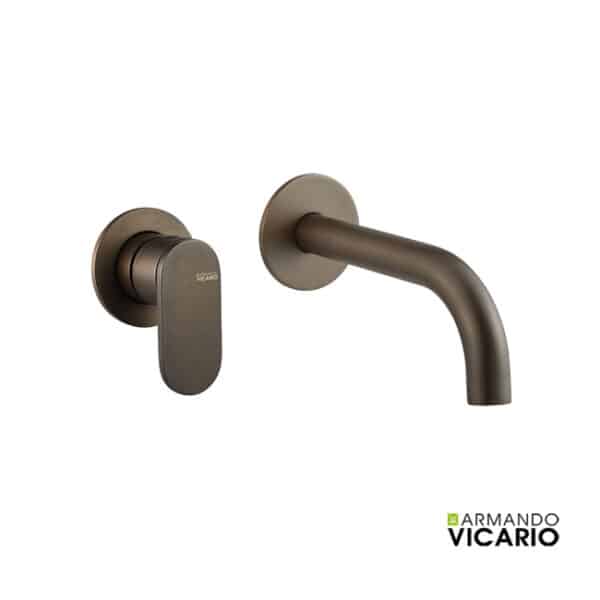 Μπαταρία νιπτήρα ήρος slim vicario tuscany brass - Image 1